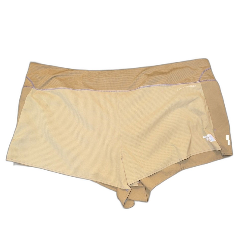 The North Face Lightrange Shorts XXL Tan Running Athletic Hiking Plus Size